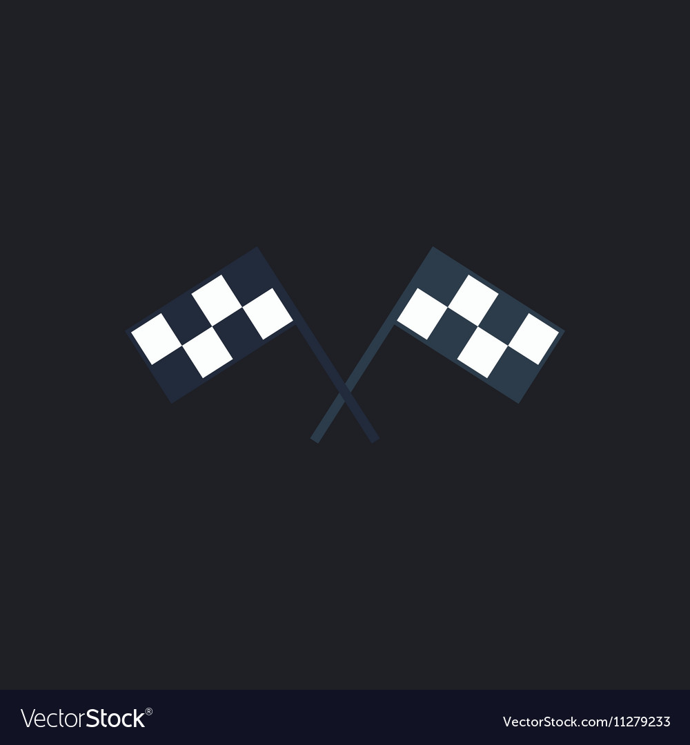 Racing flag computer symbol