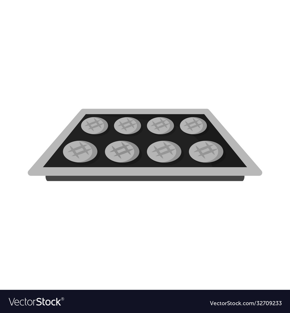 Tray und pies logo set