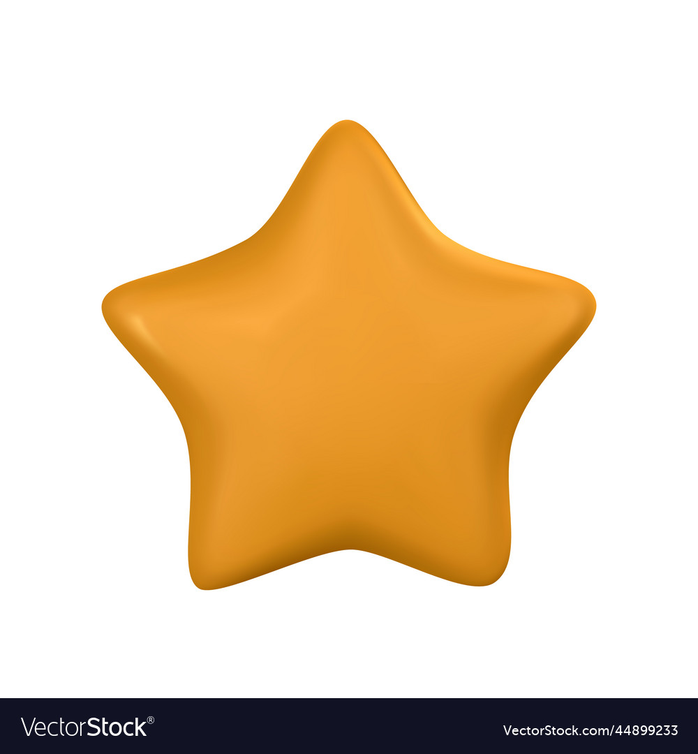 Yellow star customer rating feedback concept Vector Image