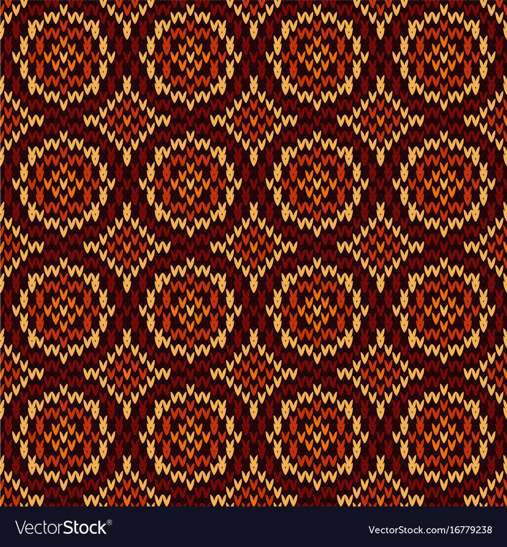 Abstract pattern with seamless knitted texture