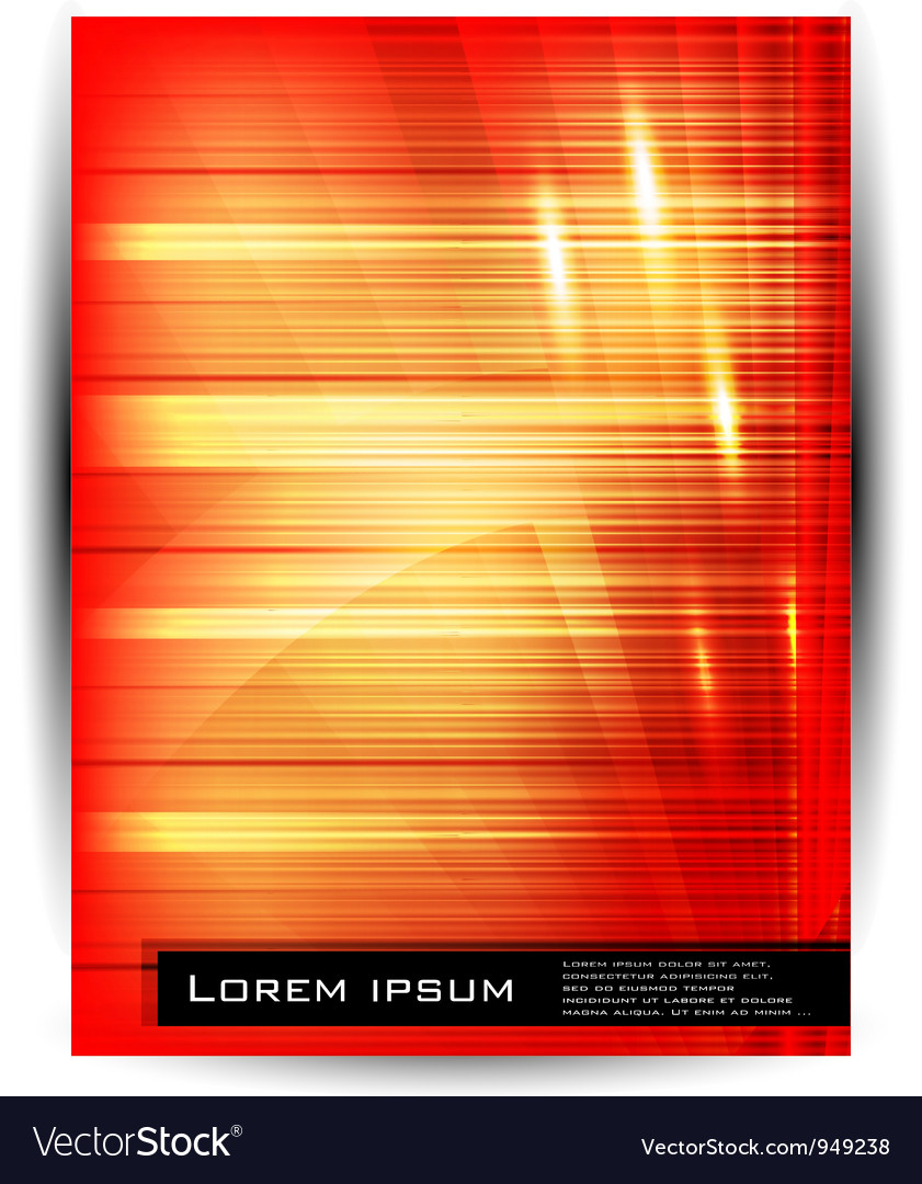Dynamic Orange Wave Pattern