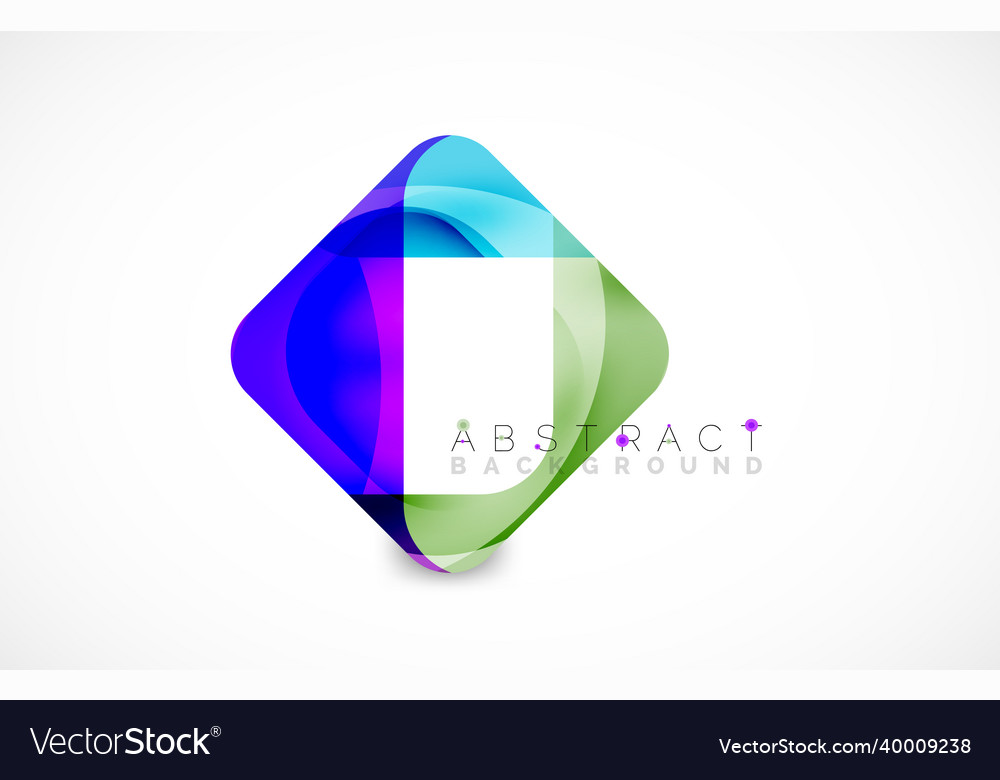 Minimal background abstract square shape
