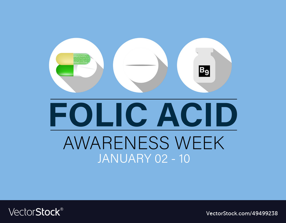 National folic acid awareness week template