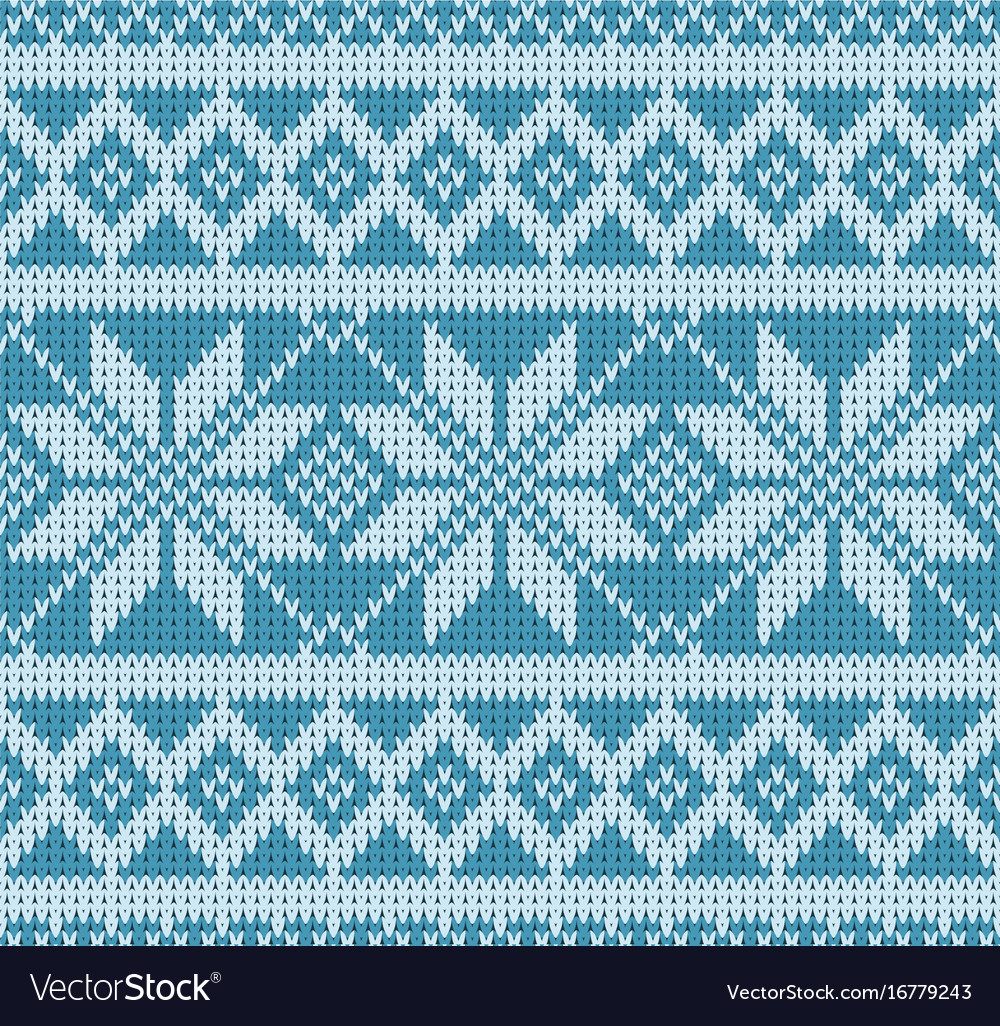 Abstract pattern with seamless knitted texture