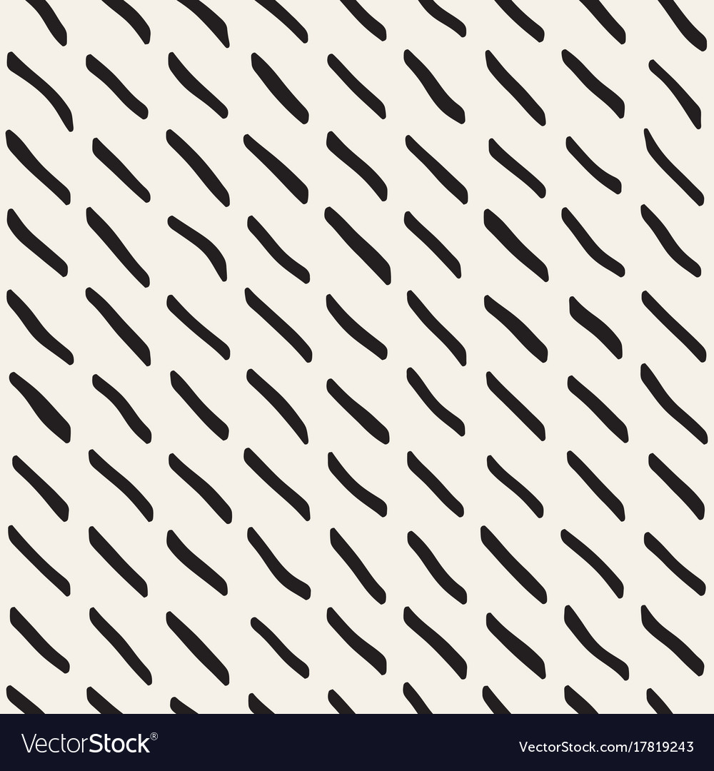 Decorative hand drawn lines seamless pattern