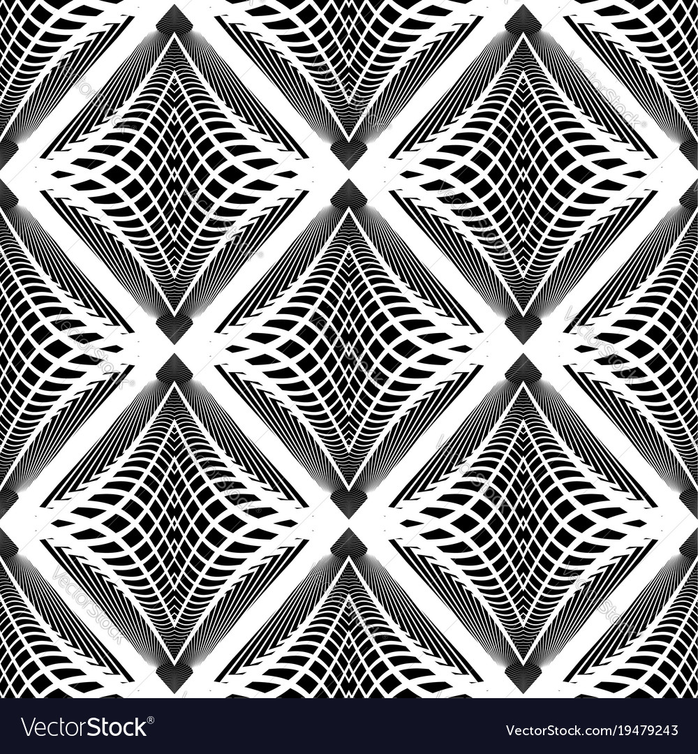 Design seamless monochrome grid pattern