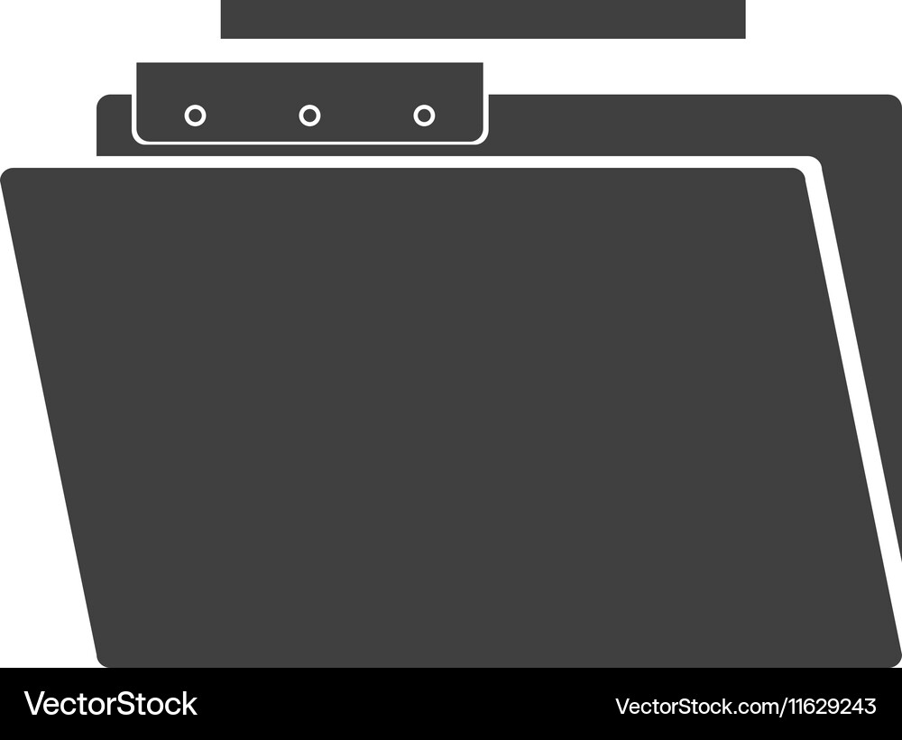 Document folder icon Royalty Free Vector Image