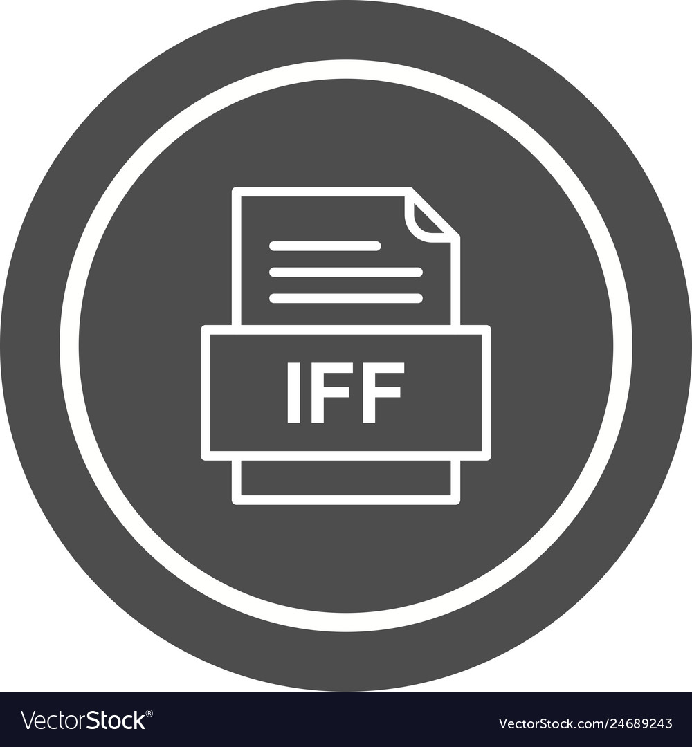 Iff file document icon