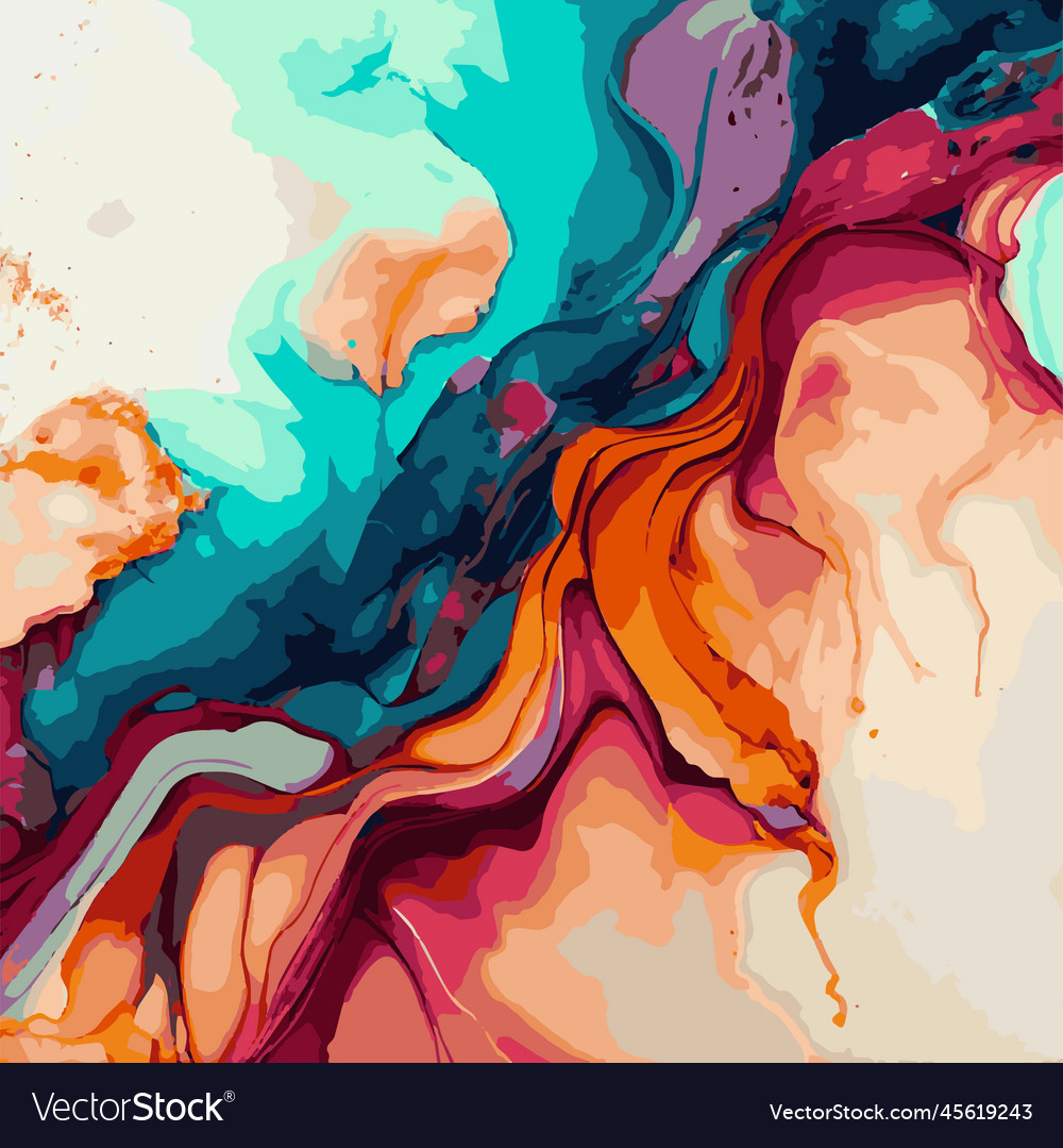 Marble texture design colorful multicolored Vector Image Marble texture design colorful multicolored