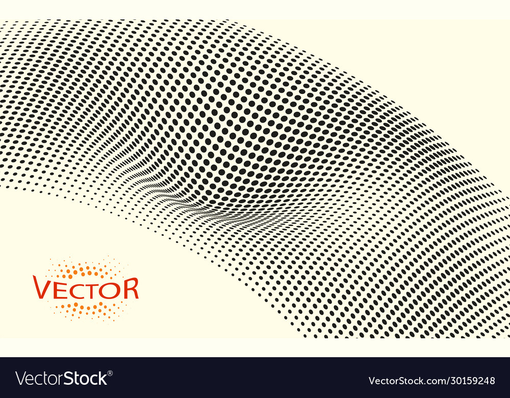 Concentric Dot Swirl Pattern
