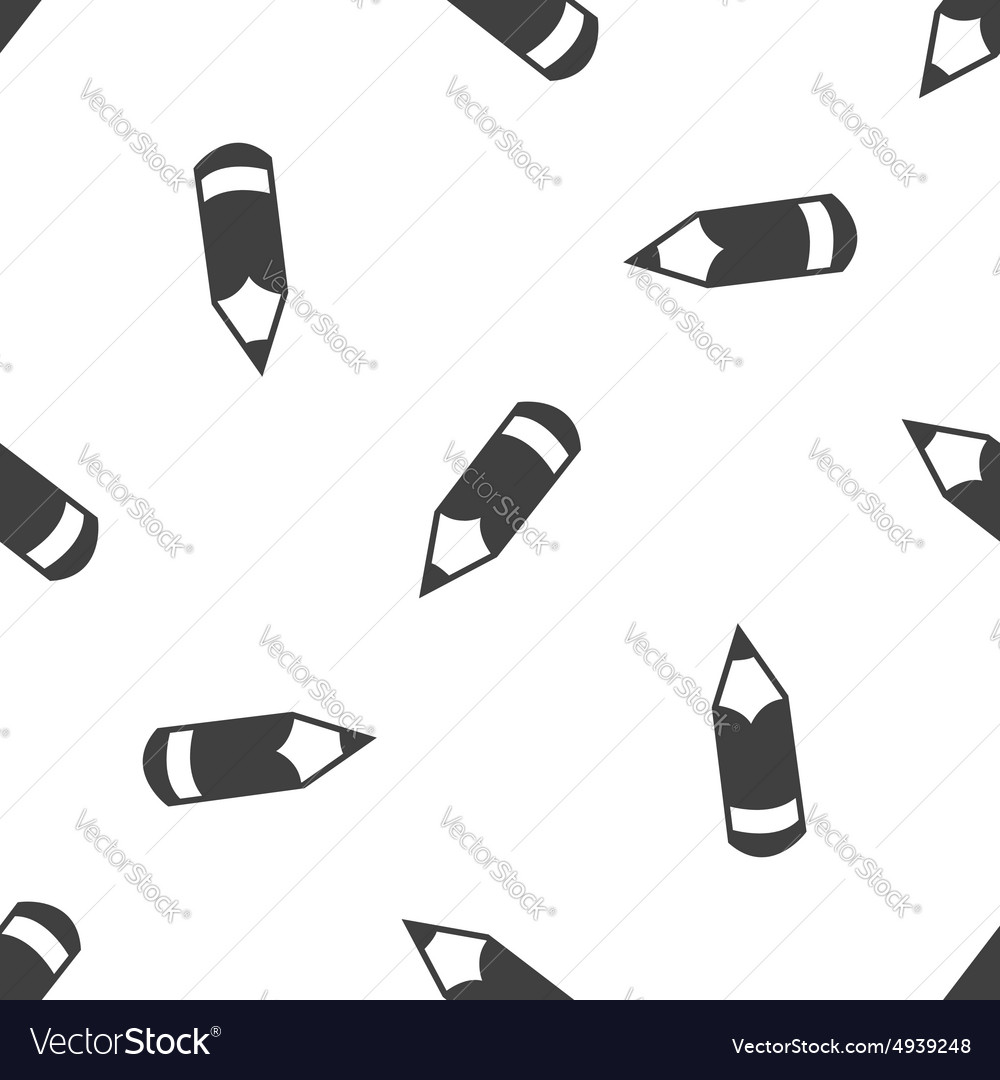 Pencil pattern Royalty Free Vector Image - VectorStock