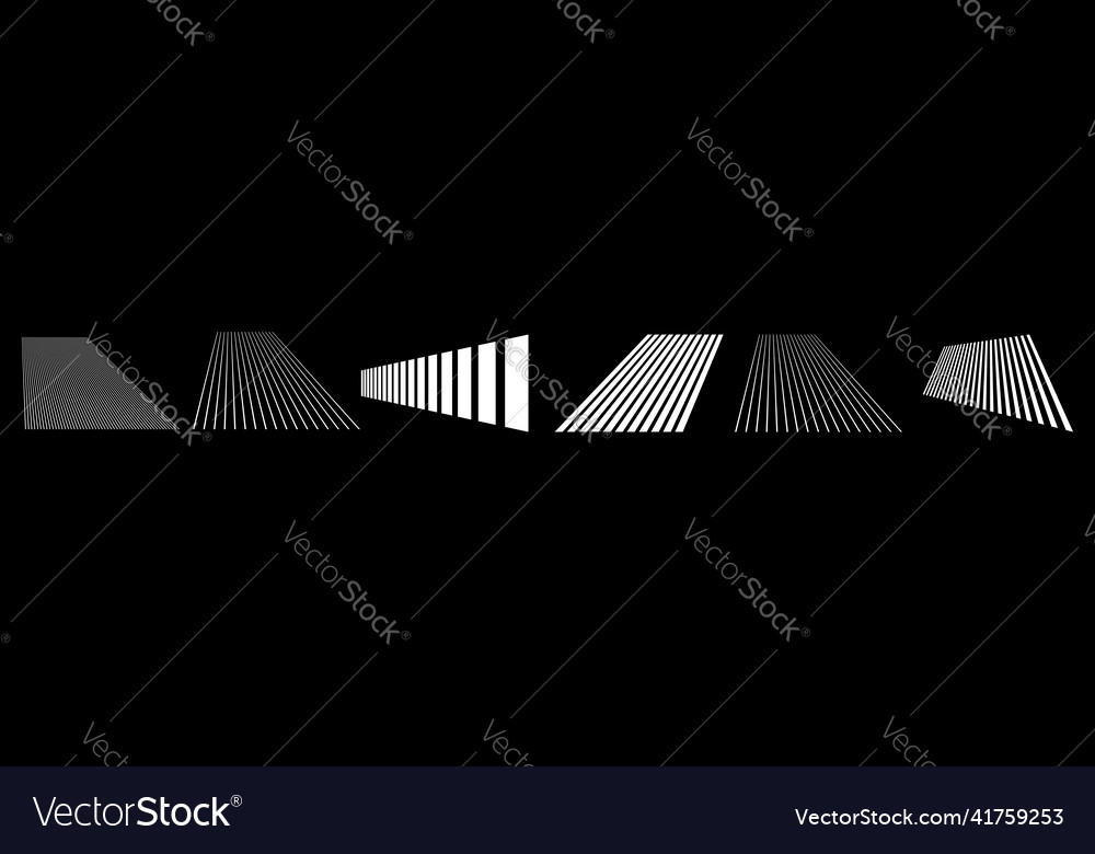 3d lines in perspective angled slanting oblique vector image 3d lines in perspective angled slanting oblique