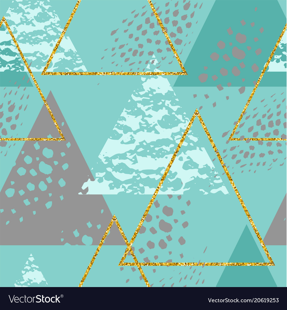 Abstract geometric seamless repeat pattern vector image Abstract geometric seamless repeat pattern
