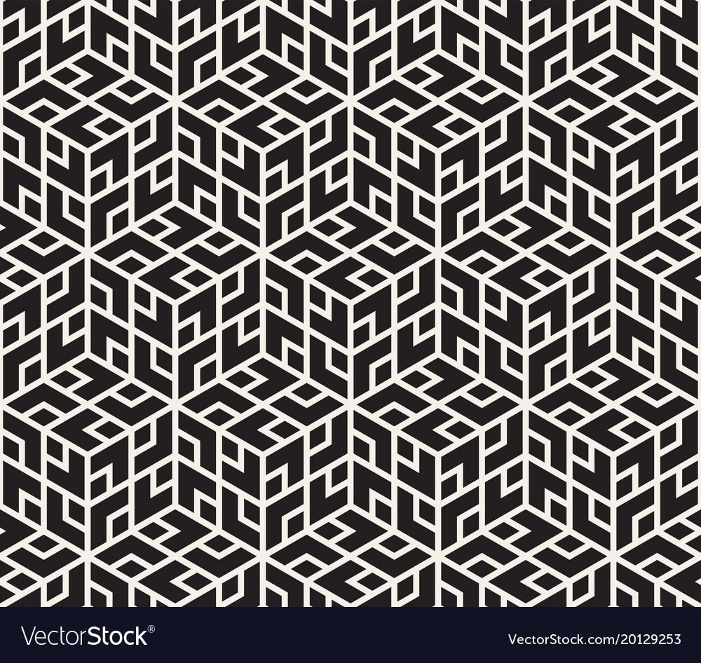 Geometric Abstract Tile Pattern