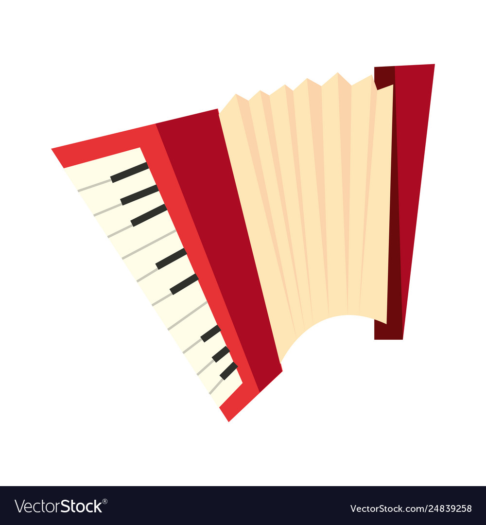 Accordion wind musical instrument