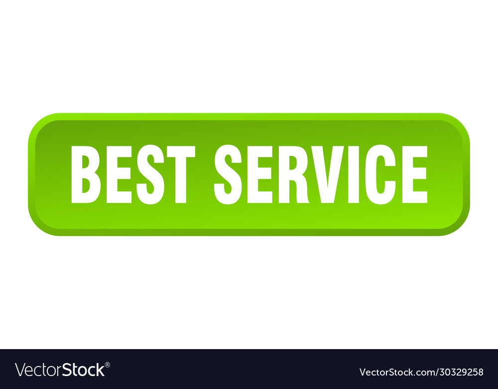 Best service button square 3d push