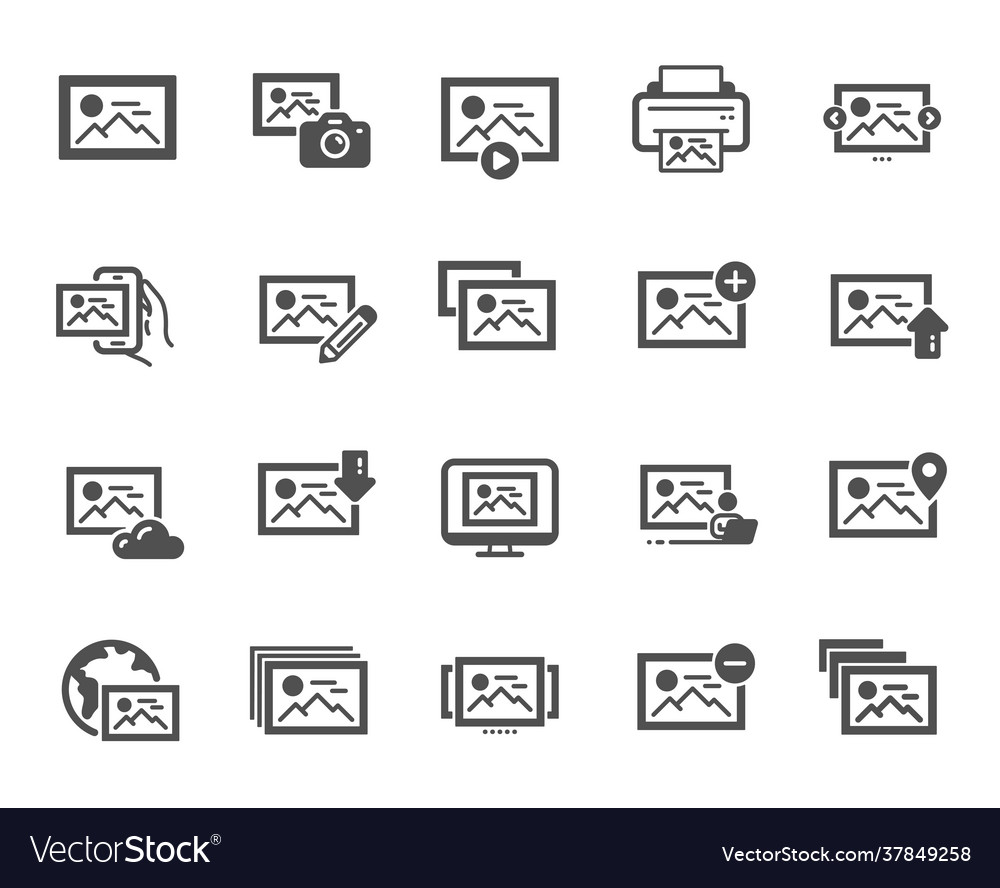 Photo Icons - Camera & Gallery