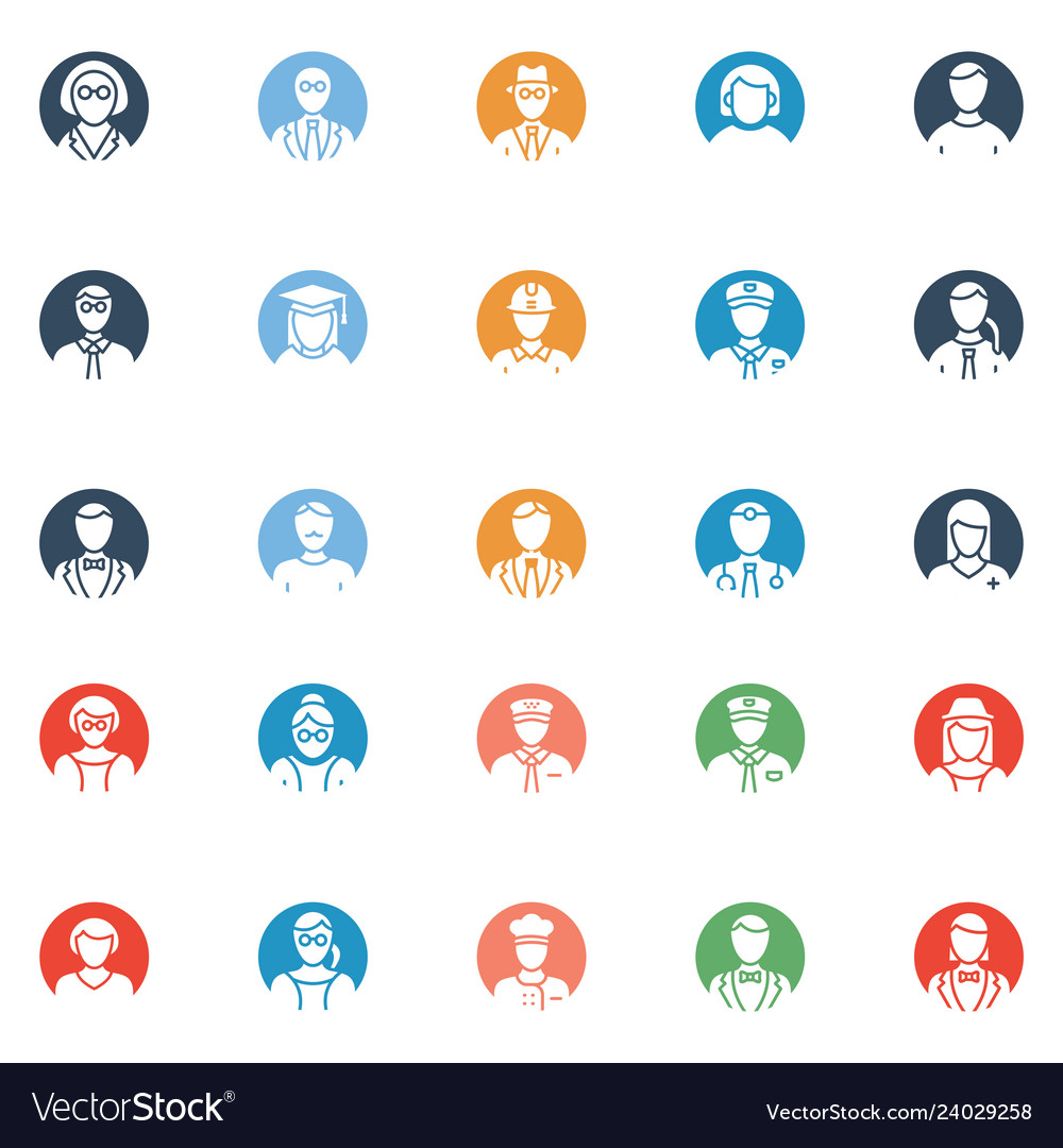 Professional icons set that can easily mod