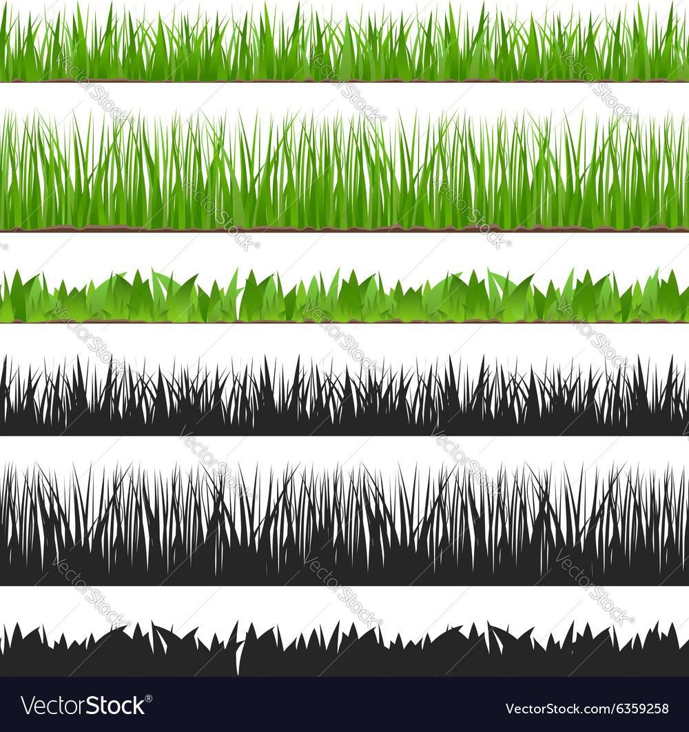 Seamless grass Royalty Free Vector Image - VectorStock