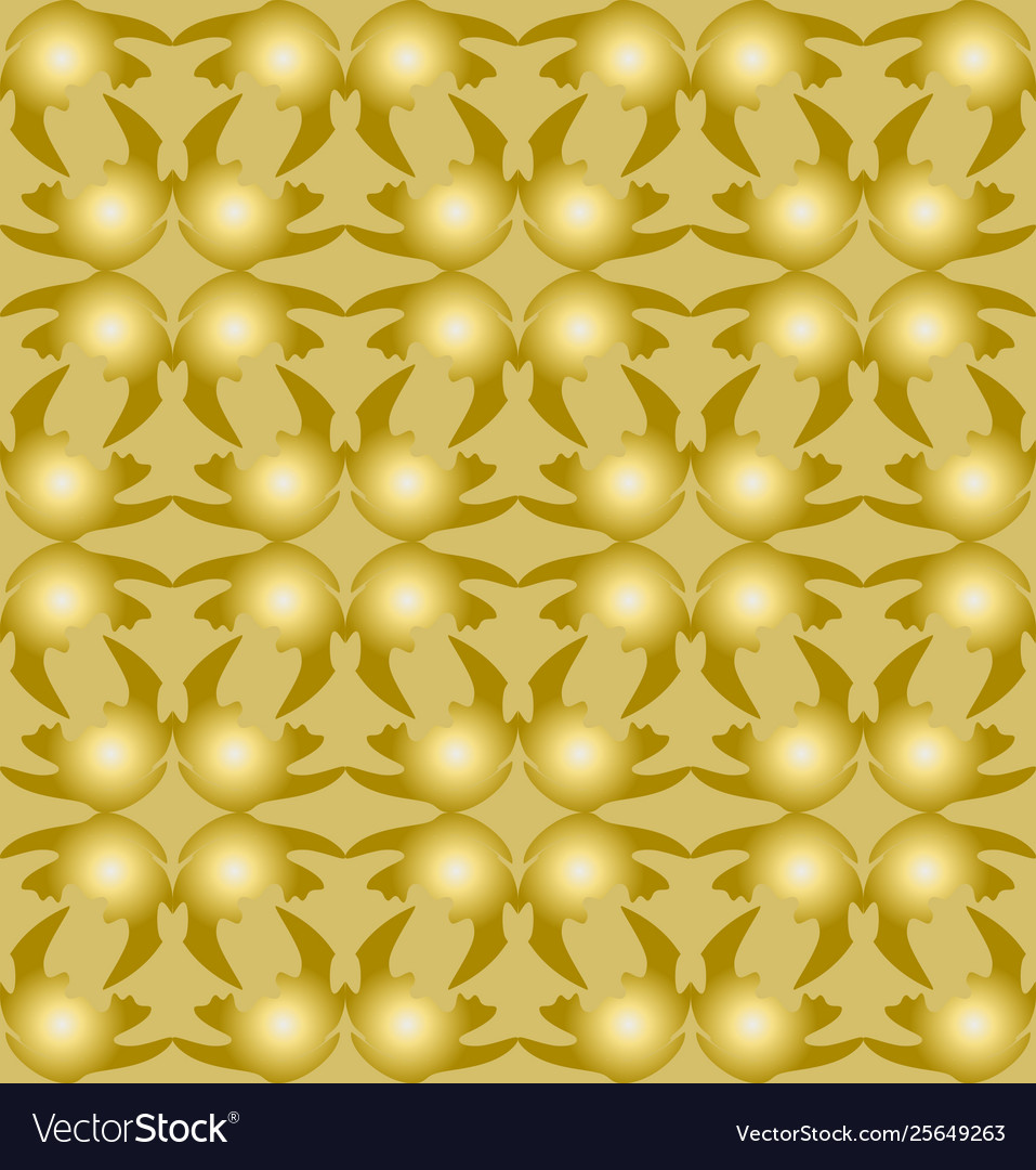 3d gold patterns composed uneven shapes