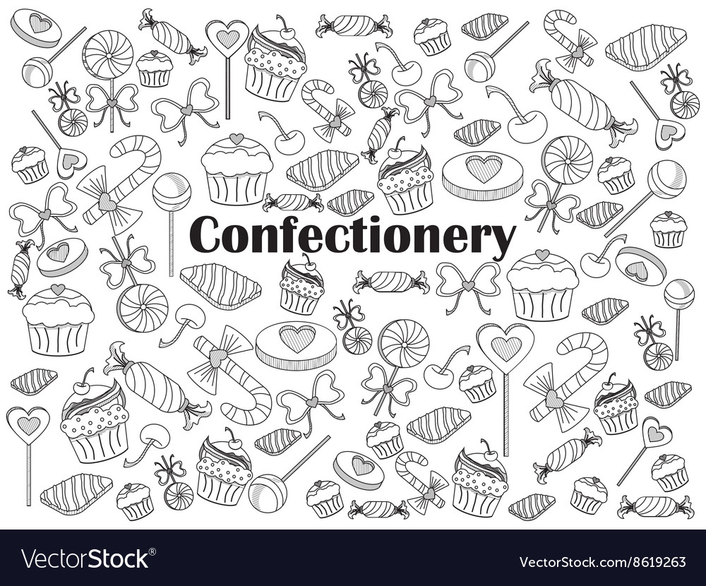 Confectionery colorless set