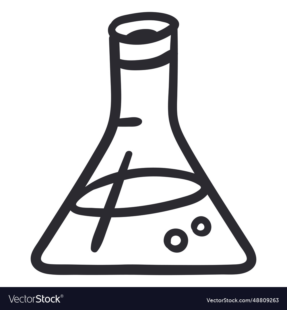 Erlenmeyer flask stroke