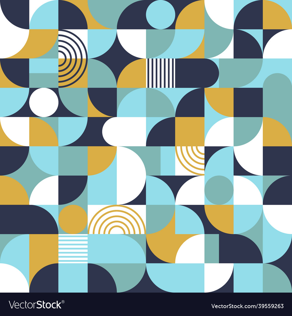 Geometric minimalistic seamless pattern