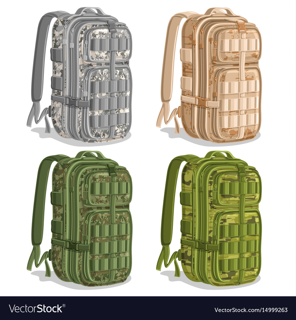 camouflage back packs