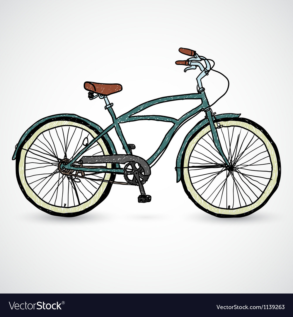 the vintage bicycle