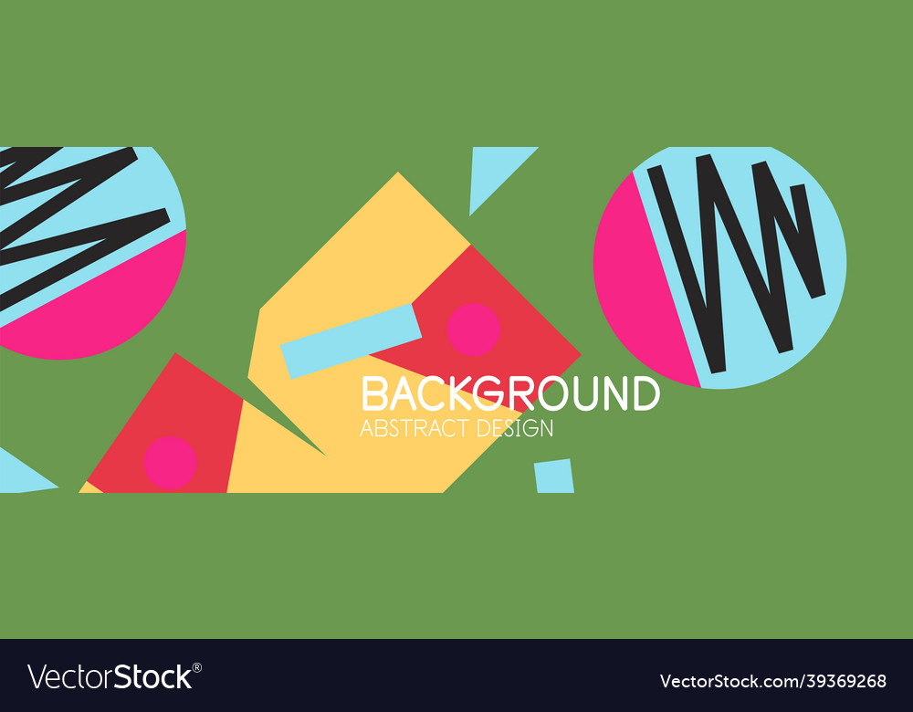 Abstract background with blocks lines geometric vector image Abstract background with blocks lines geometric