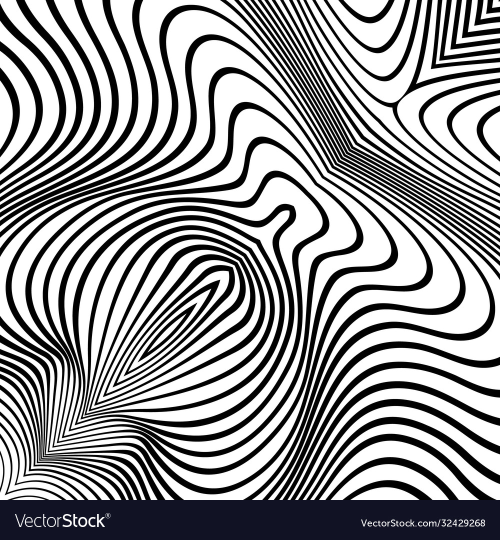 Abstract lines pattern waves background vector image Abstract lines pattern waves background