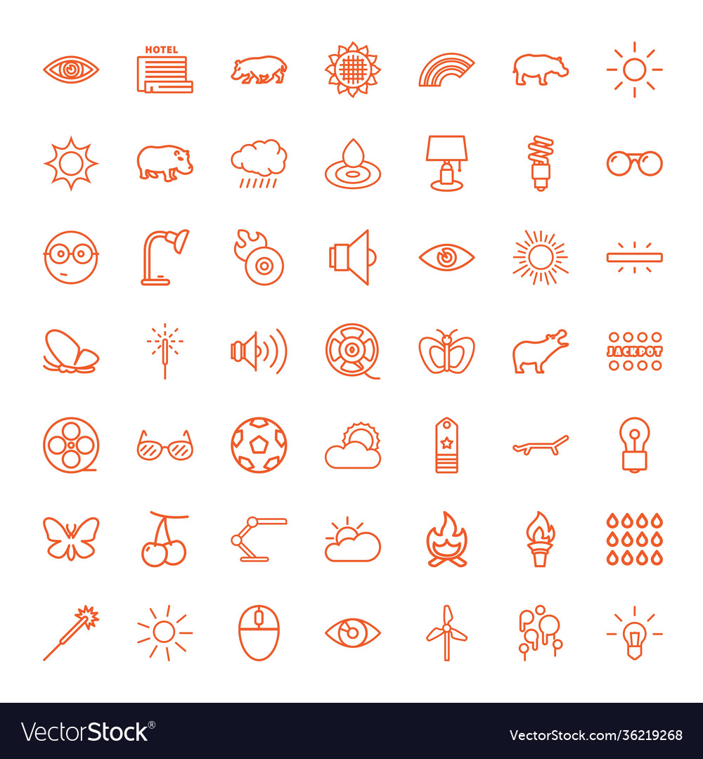 Bright icons