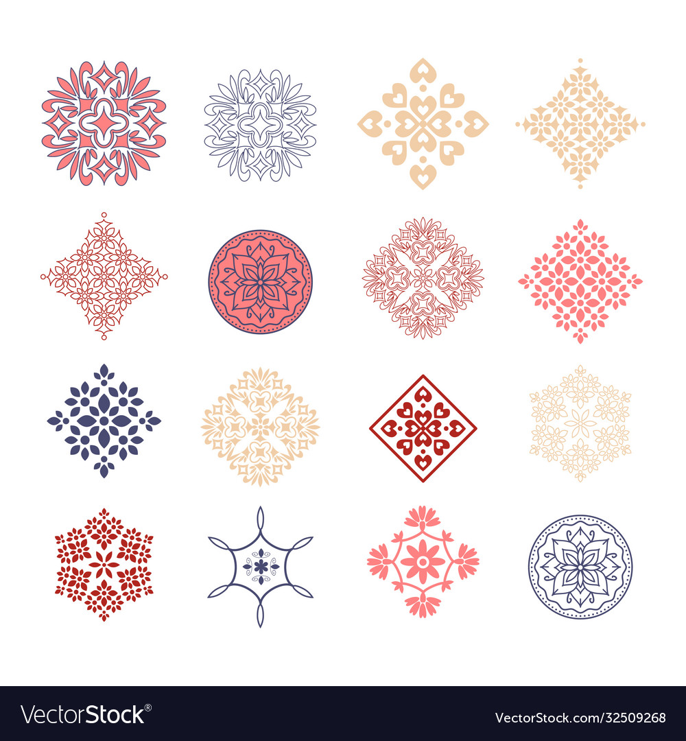 Decorative floral elements