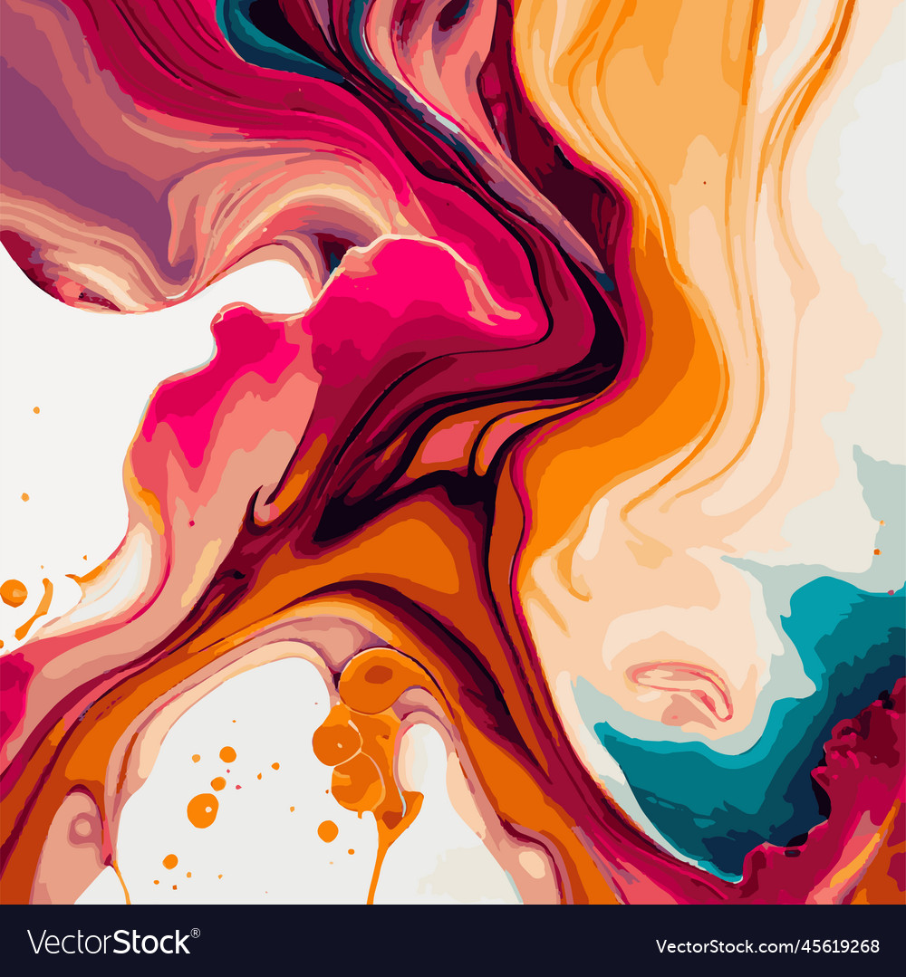 Marble texture design colorful multicolored vector image Marble texture design colorful multicolored