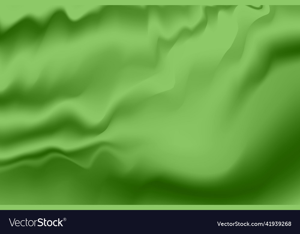Silk green background abstract pattern vector image Silk green background abstract pattern