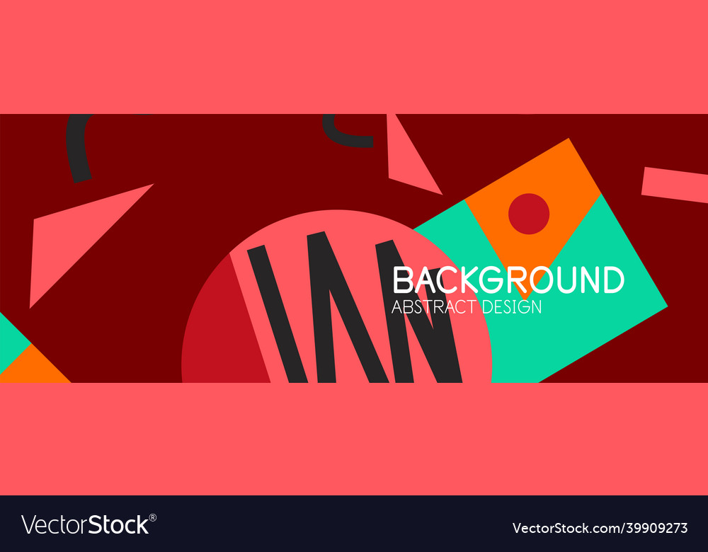 Abstract background blocks lines triangles Vector Image Abstract background blocks lines triangles