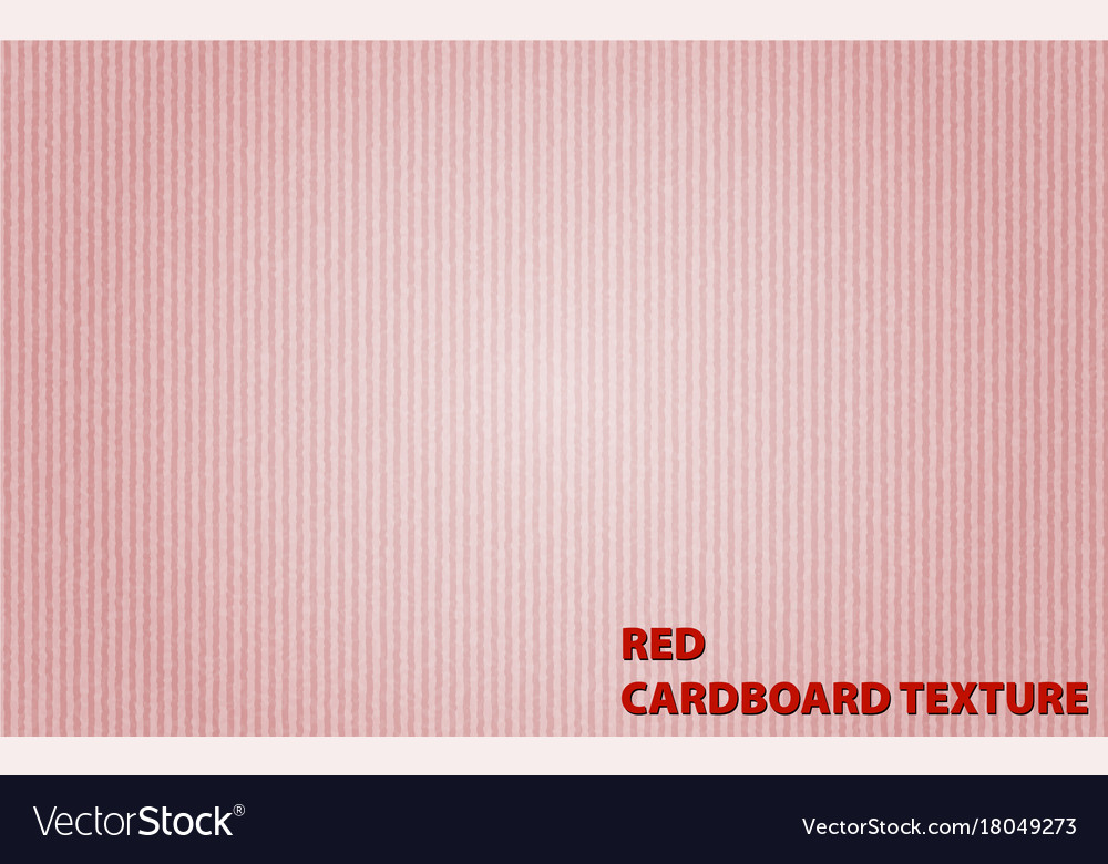 Background template with red cardboard texture