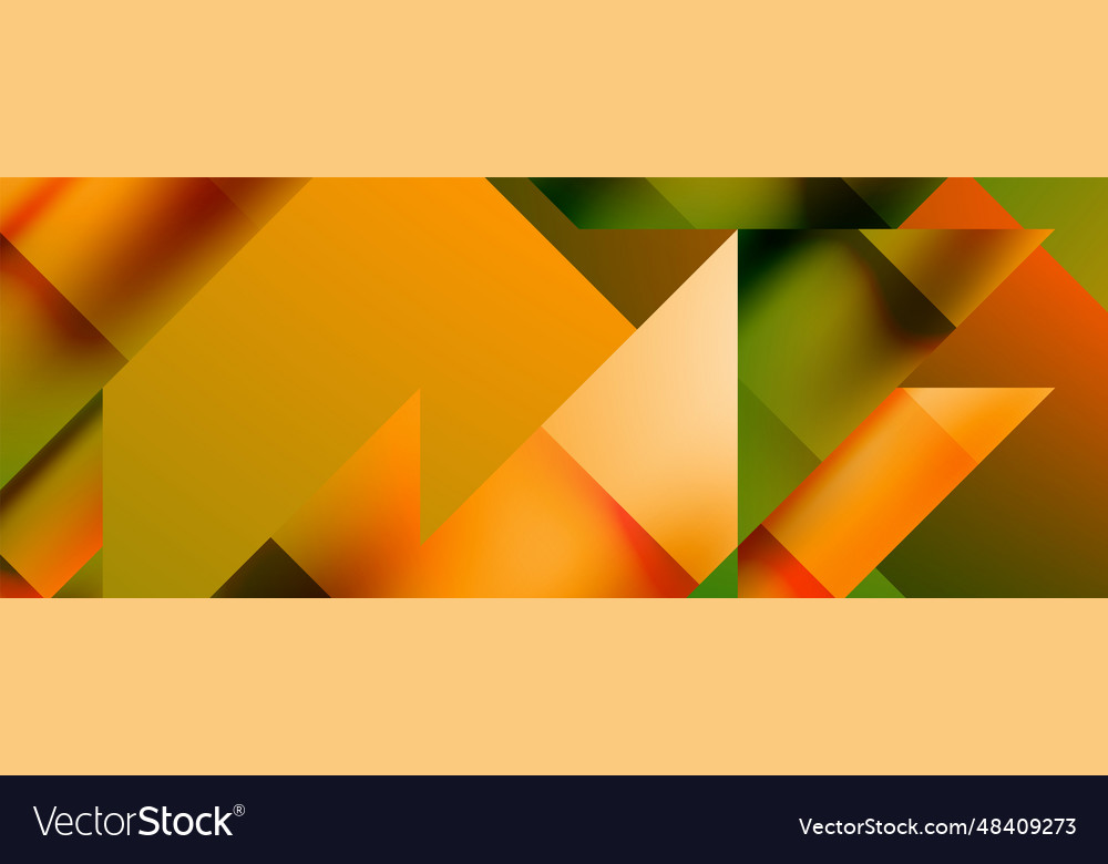 Captivating abstraction triangles Vector Image Captivating abstraction triangles