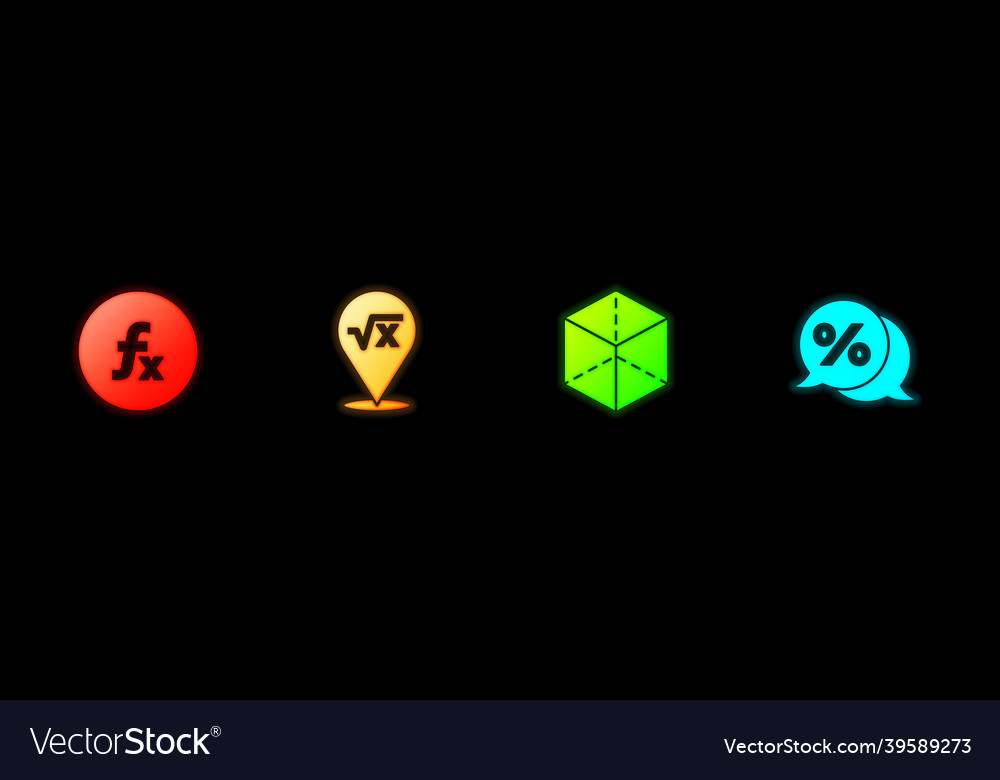 Set function mathematical symbol square root of x vector image Set function mathematical symbol square root of x