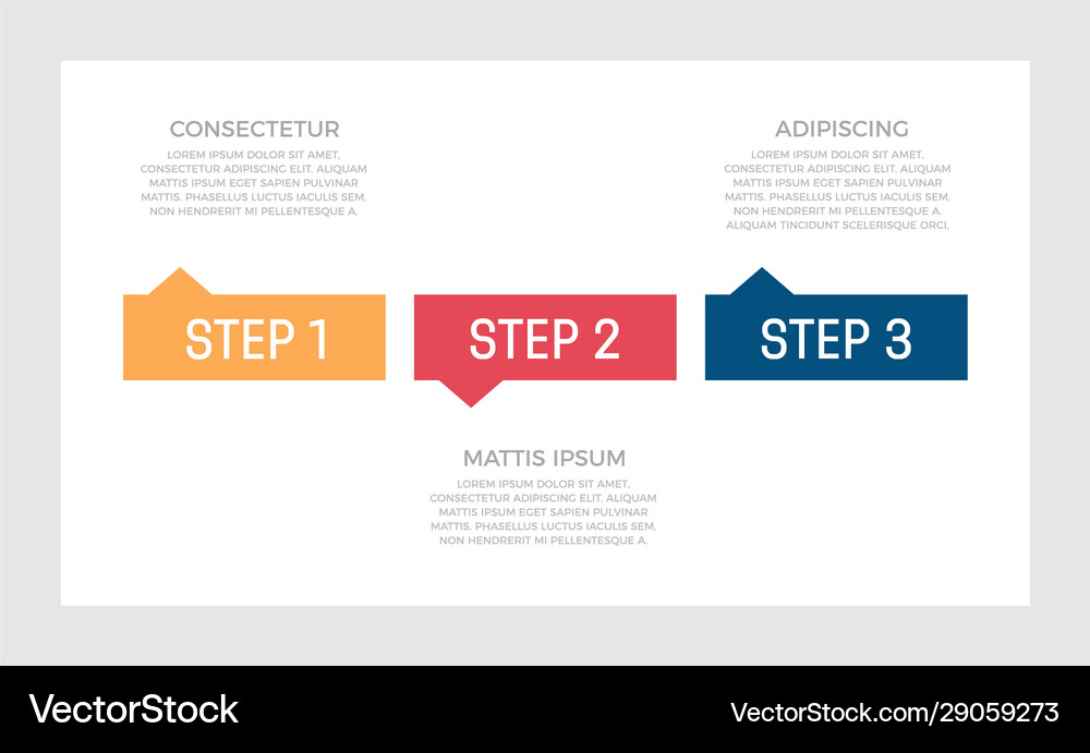 Set orange and dark blue red elements Royalty Free Vector
