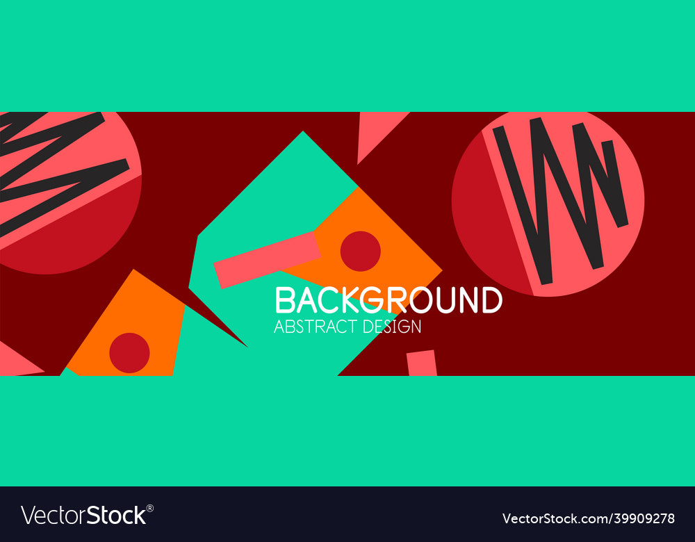 Abstract background with blocks lines geometric