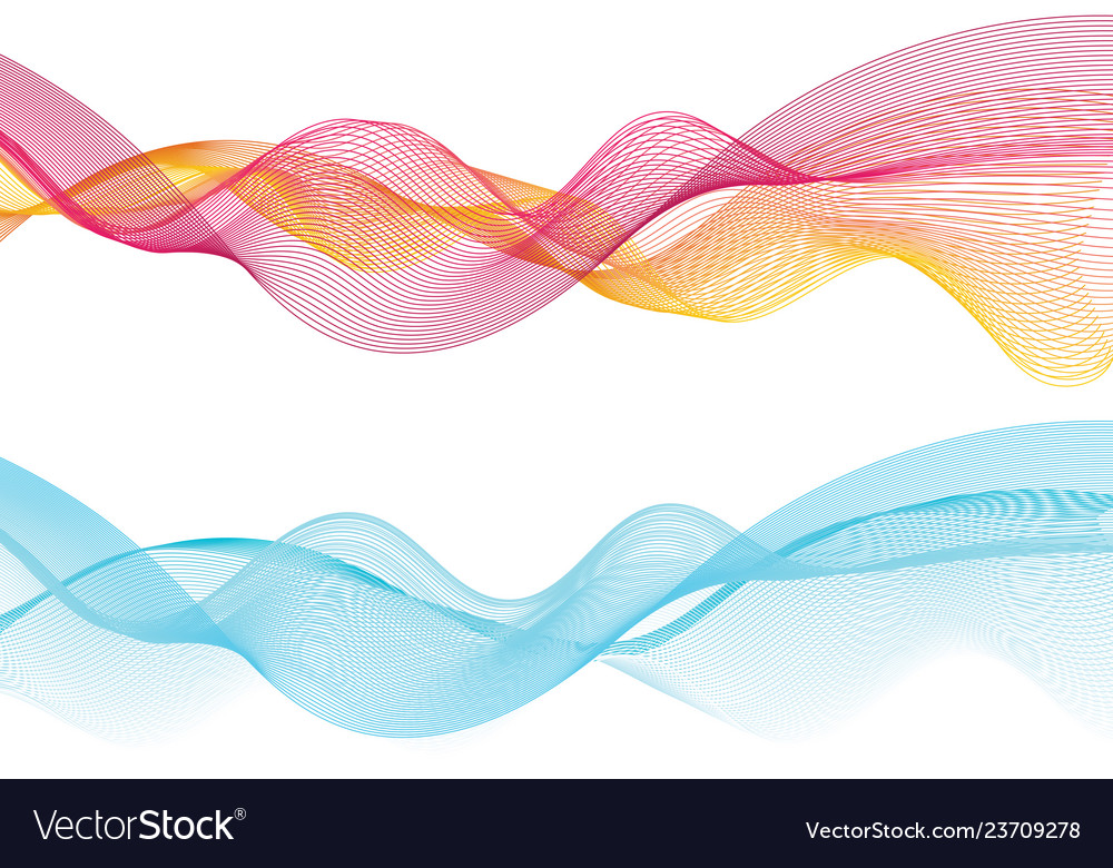 Abstract Color Wave Motion