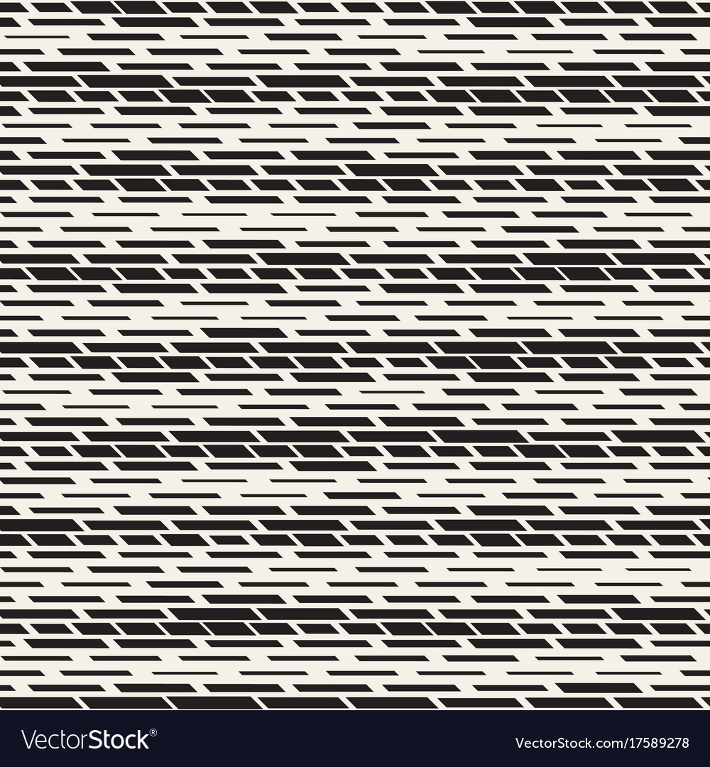 Black and white irregular dashed lines pattern