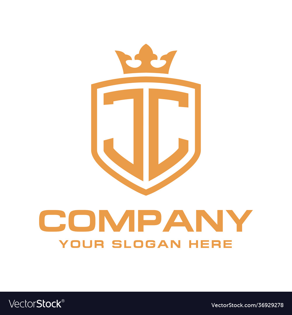 Jc logo Royalty Free Vector Image - VectorStock