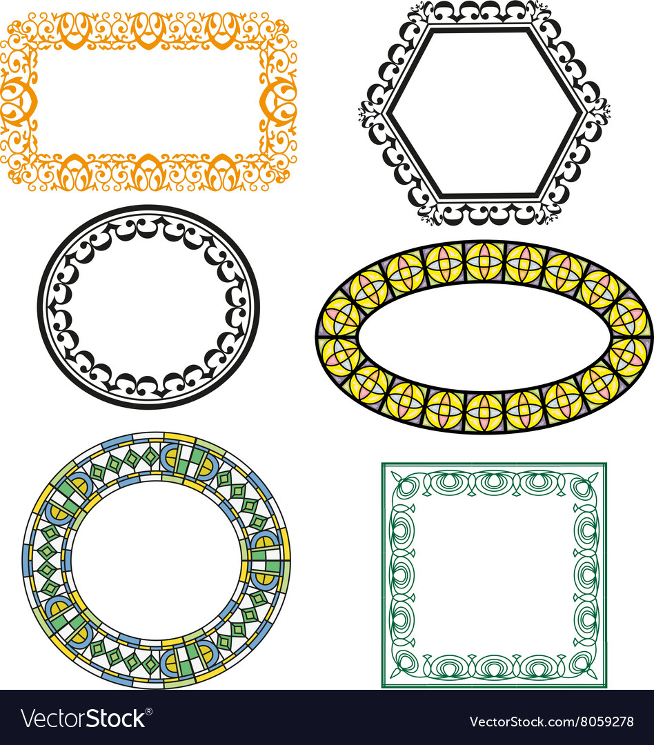 Set of frames