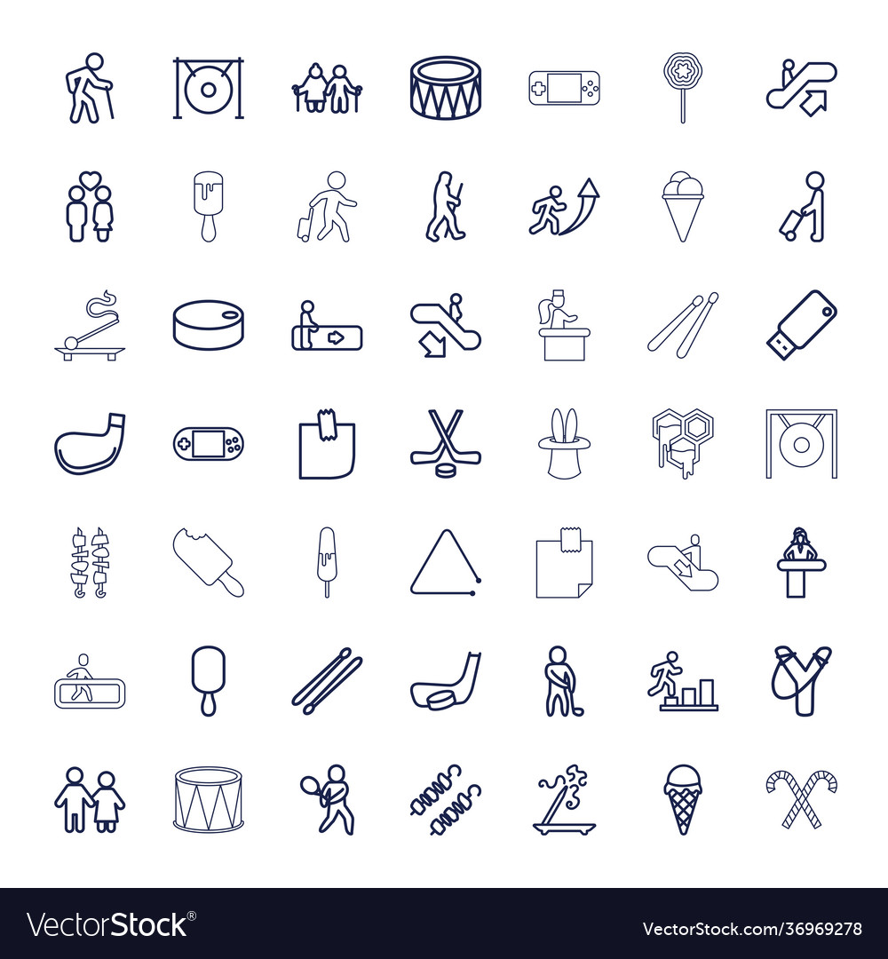 Stick icons