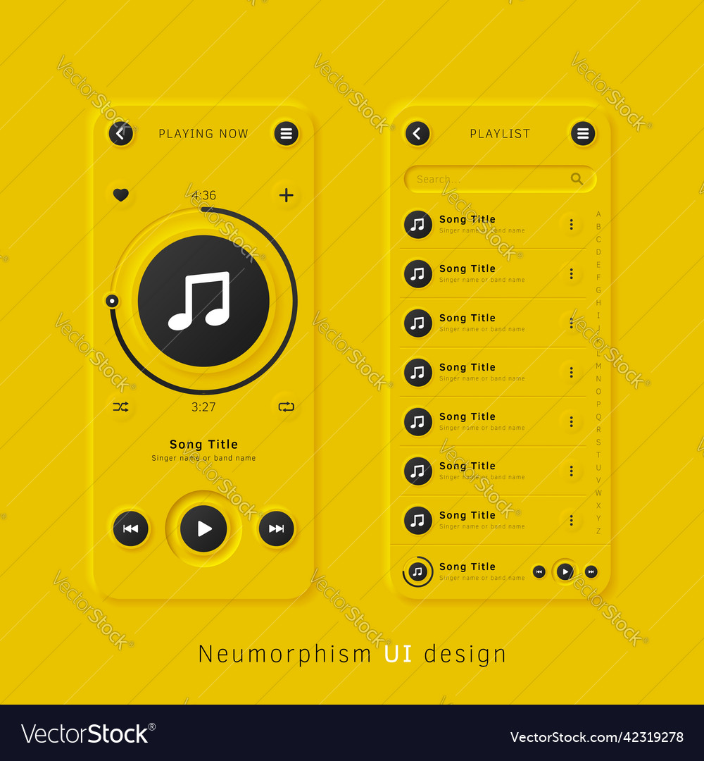 User interface elements for mobile app Vector Image User interface elements for mobile app