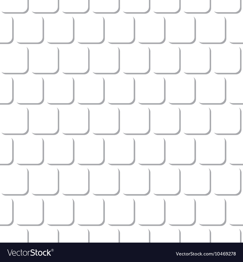 White Square Seamless Pattern