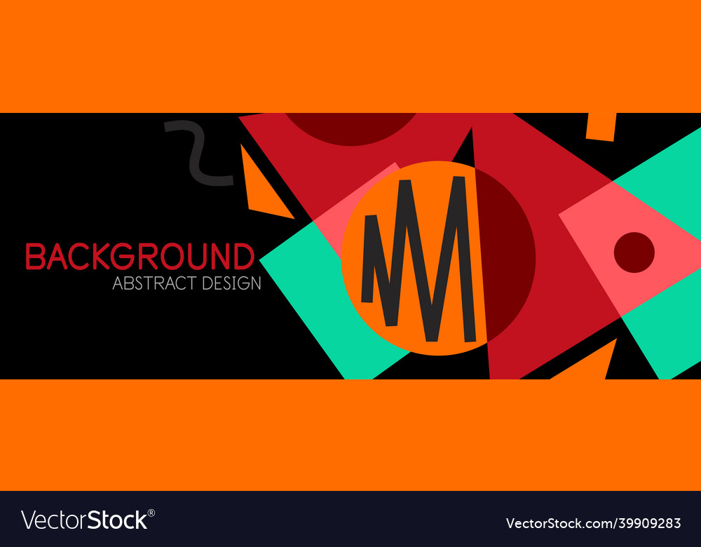 Abstract background blocks lines triangles Vector Image Abstract background blocks lines triangles