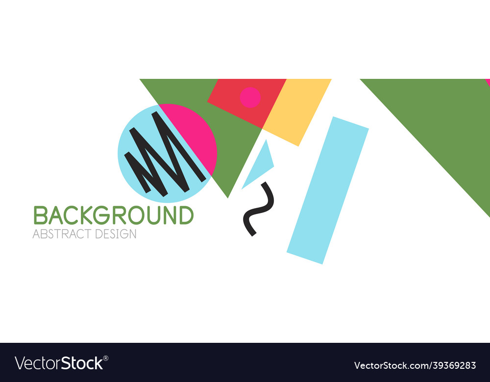 Abstract background with blocks lines geometric vector image Abstract background with blocks lines geometric